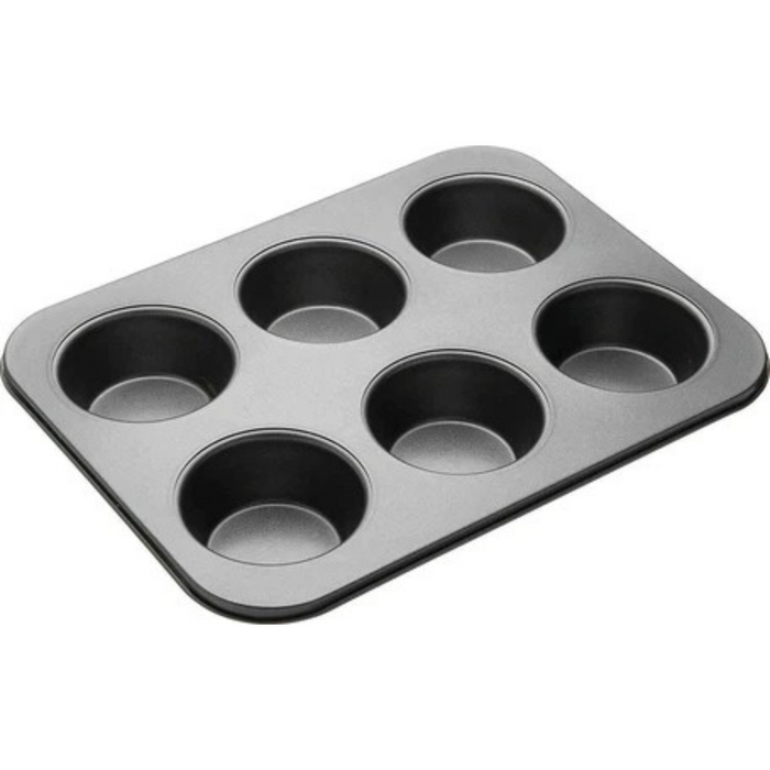 Non-Stick 6-Cavity Muffin Tray | 5 cm Base