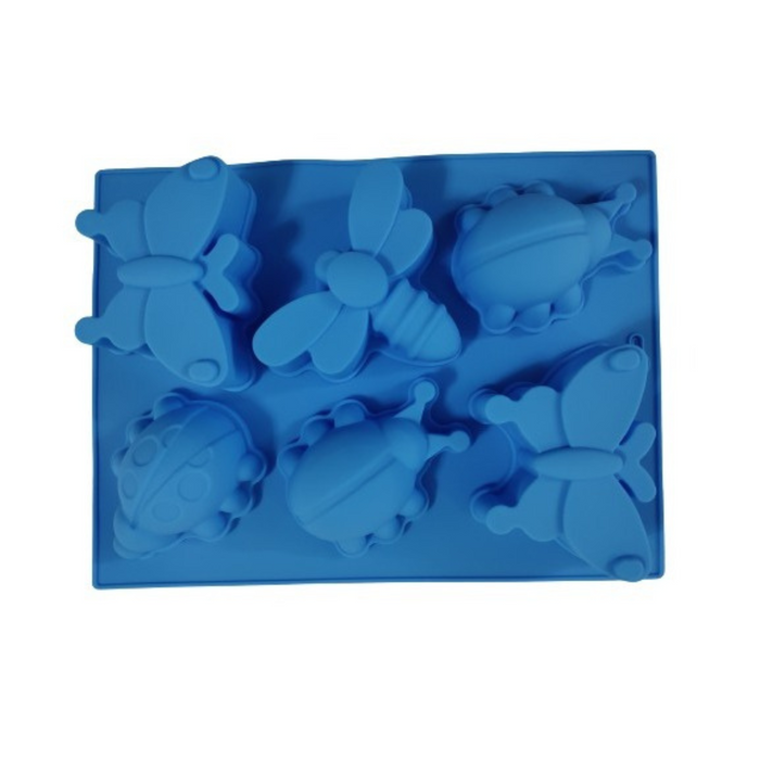 6 Cavity Insects Silicone Mould