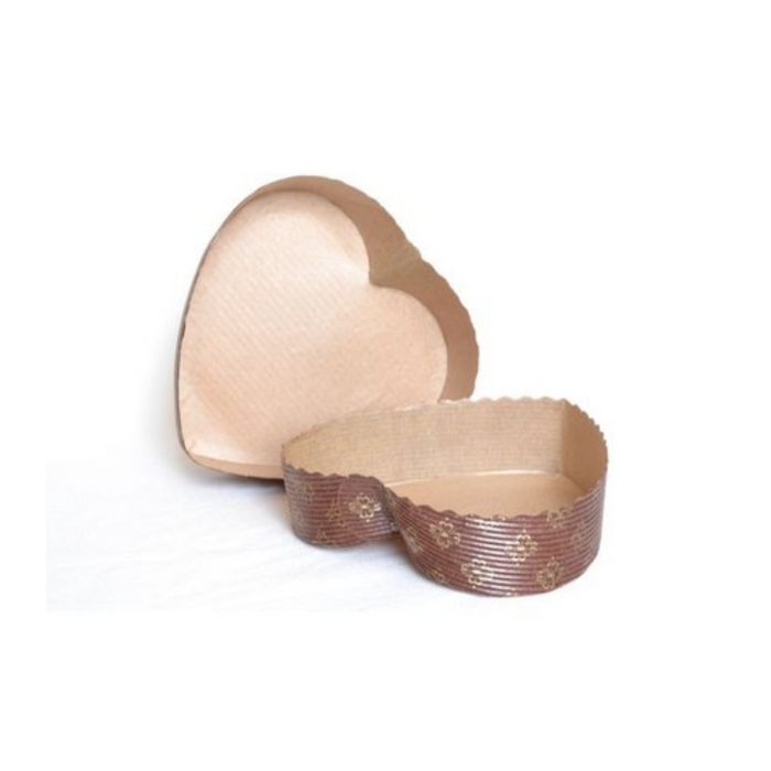 Heart Paper Baking Mould | 500g bake