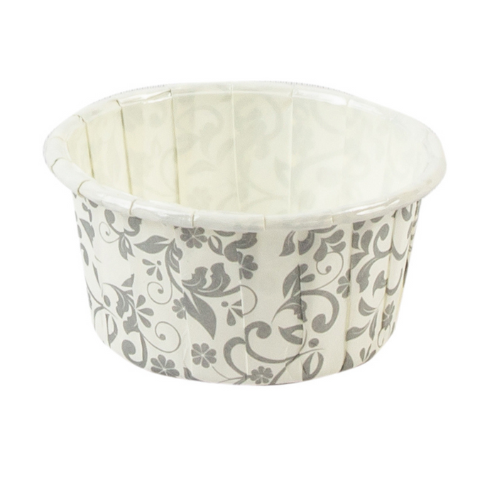 Silver Muffin Paper Cups | 30g bake