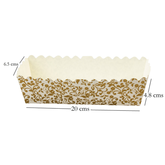 Rectangular Paper Loaf Moulds | 300g
