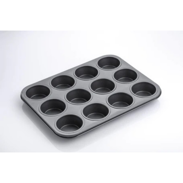 Non-Stick 12-Cavity Muffin Tray | 5.5 cm Base