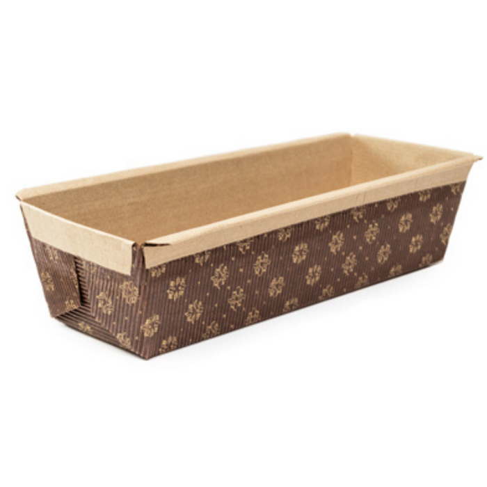 200 x 50 x 65 mm - Rectangular Paper Loaf Pans | For 300 grams bake