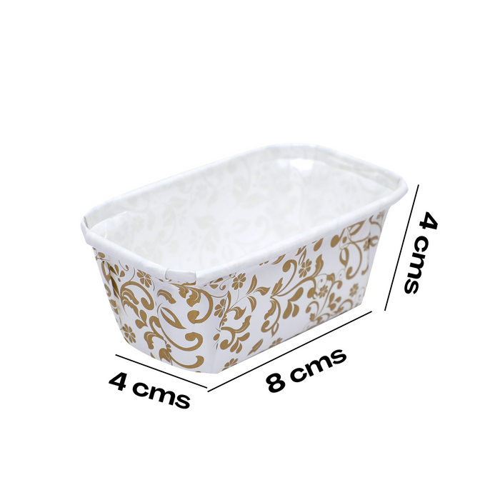 Mini Tea Cake Paper Moulds | 100g