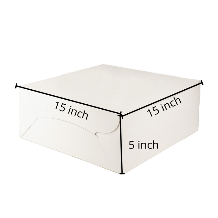 White Cake Boxes | 250g to 2kg | 320 GSM