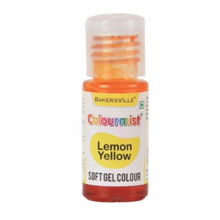 Colourmist Soft Gel Colour | Lemon Yellow | 20 Grams