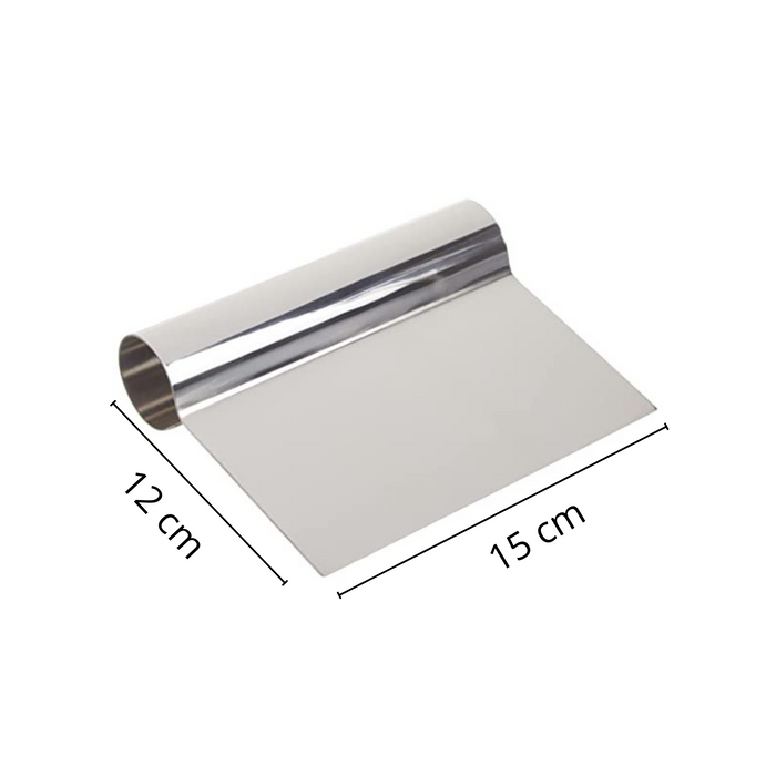 Stainless Steel Dough Scraper | Cut, Knead & Scrape