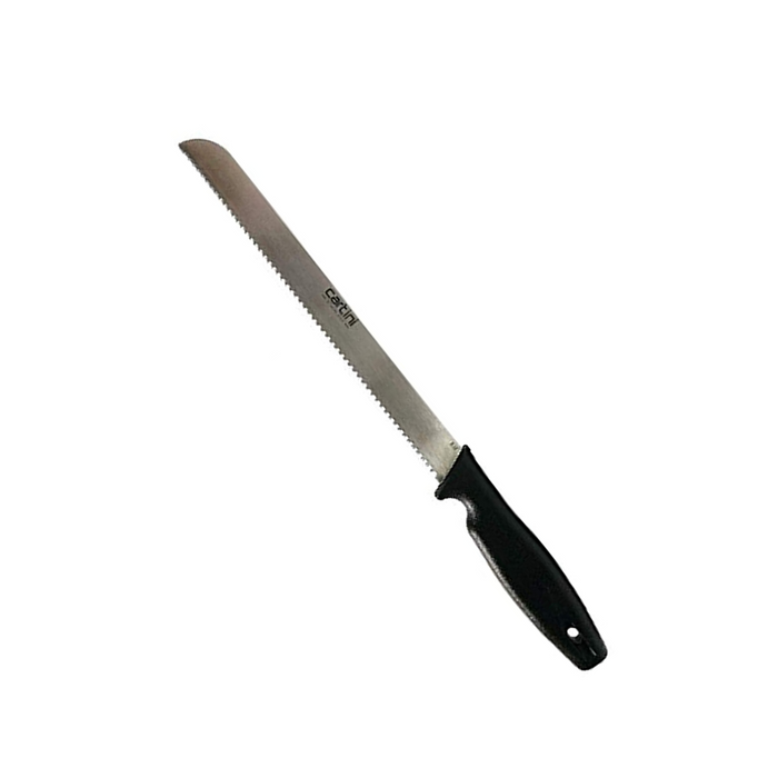 Serrated Stainless Steel Bread Knife - Plastic Handle