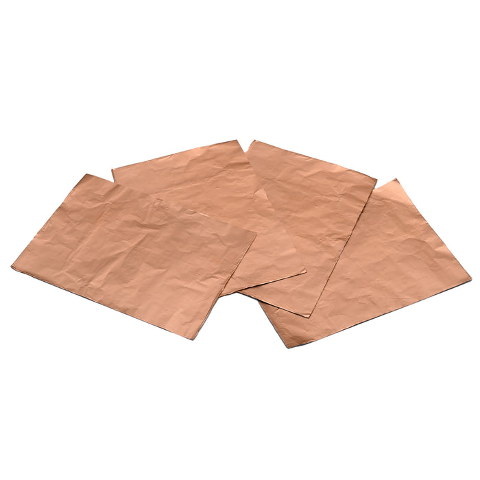 Embossed Aluminium Chocolate Wrapping Foil | 7 x 10 Inches | 12 microns