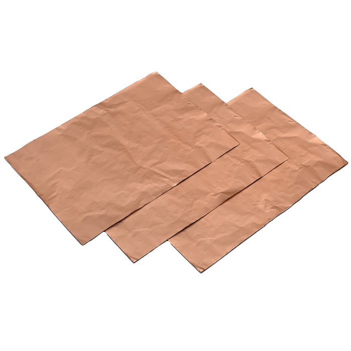 Embossed Aluminium Chocolate Wrapping Foil | 7 x 10 Inches | 12 microns
