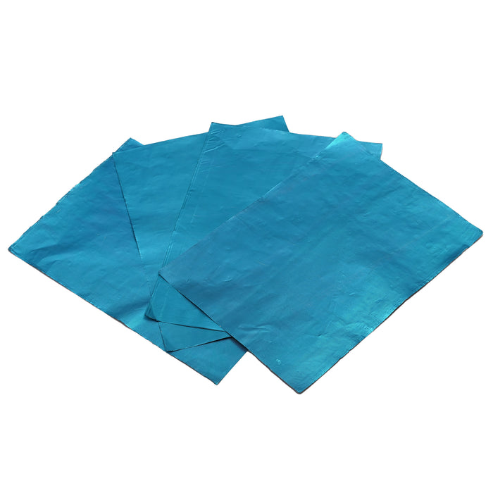 Embossed Aluminium Chocolate Wrapping Foil | 7 x 10 Inches | 12 microns