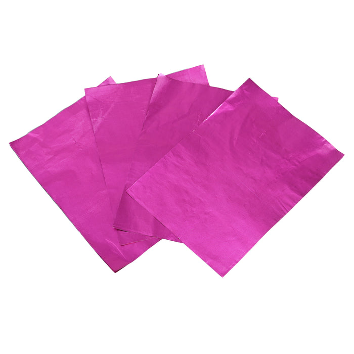Embossed Aluminium Chocolate Wrapping Foil | 7 x 10 Inches | 12 microns