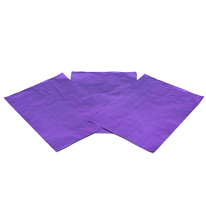 Embossed Aluminium Chocolate Wrapping Foil | 7 x 10 Inches | 12 microns