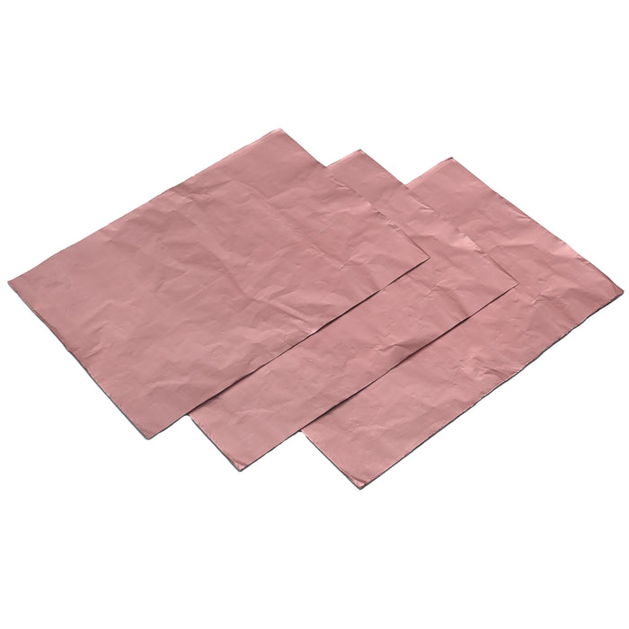 Embossed Aluminium Chocolate Wrapping Foil | 7 x 10 Inches | 12 microns