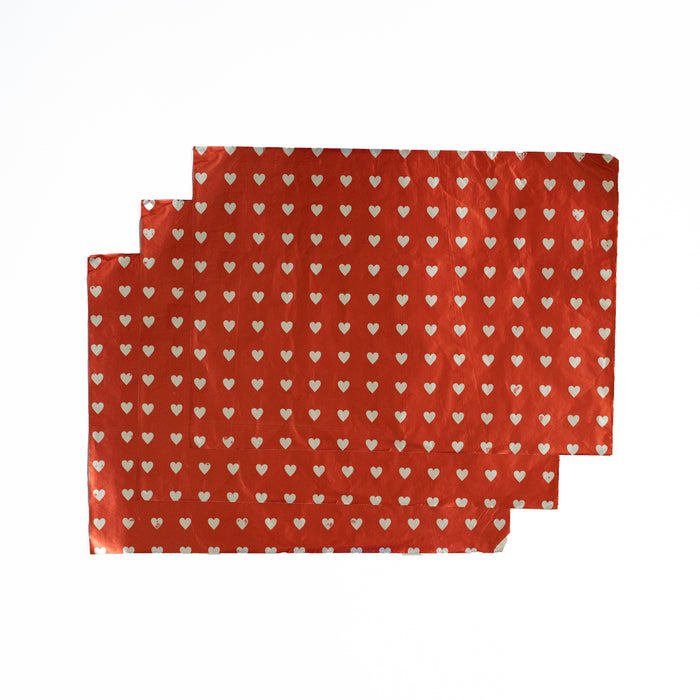 Premium Printed Aluminum Foil Sheets | 50-Pack 7x10 inches
