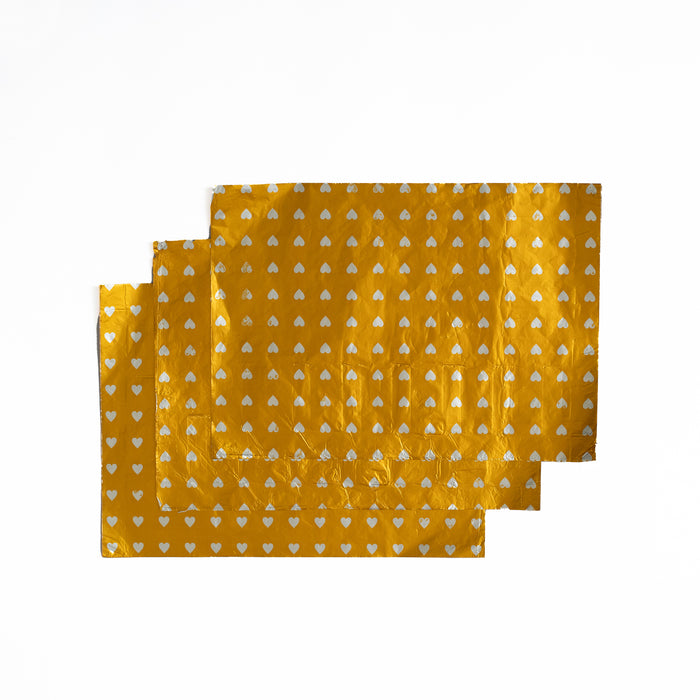 Premium Printed Aluminum Foil Sheets | 50-Pack 7x10 inches