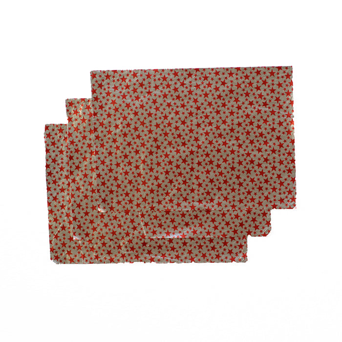 Premium Printed Aluminum Foil Sheets | 50-Pack 7x10 inches