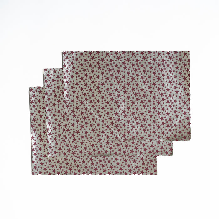 Premium Printed Aluminum Foil Sheets | 50-Pack 7x10 inches