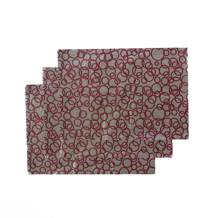 Premium Printed Aluminum Foil Sheets | 50-Pack 7x10 inches