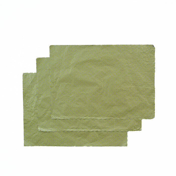 Premium Printed Aluminum Foil Sheets | 50-Pack 7x10 inches