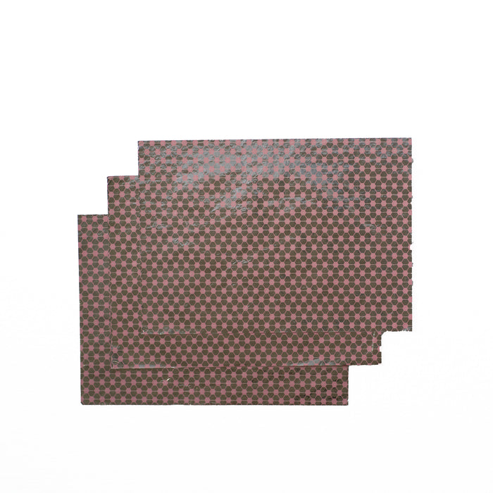 Non Embossed Aluminium Chocolate Wrapping Foil | 7 x 10 inch | Pack of 50