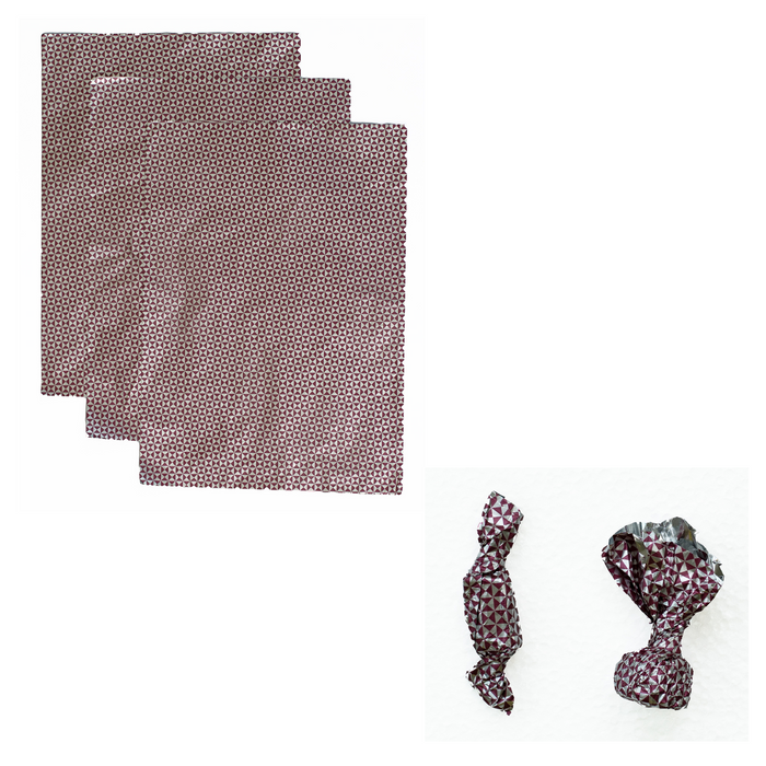 Premium Printed Aluminum Foil Sheets | 50-Pack 7x10 inches