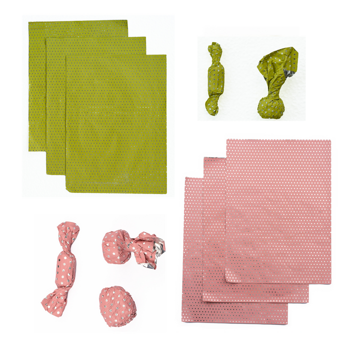 Premium Printed Aluminum Foil Sheets | 50-Pack 7x10 inches