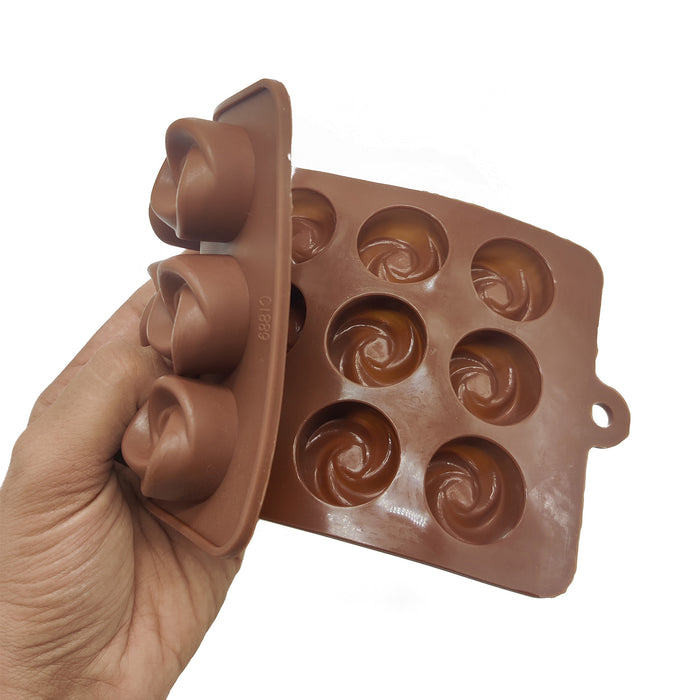 15 Cavity Flower Silicone Chocolate Mould
