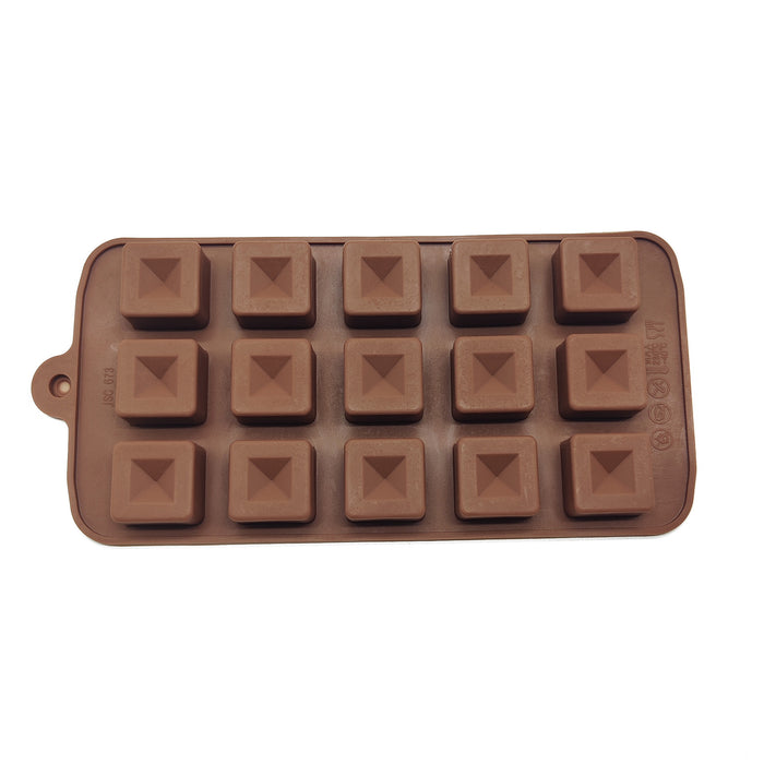 15 Cavity Cube Silicone Chocolate Mould