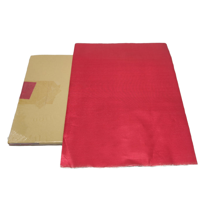 Embossed Aluminium Chocolate Wrapping Foil | 7 x 10 Inches | 12 microns