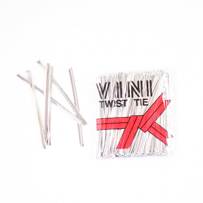 Metallic Twist Ties - 8 cm | 325 Pieces