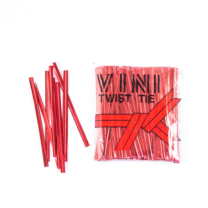 Metallic Twist Ties - 8 cm | 325 Pieces