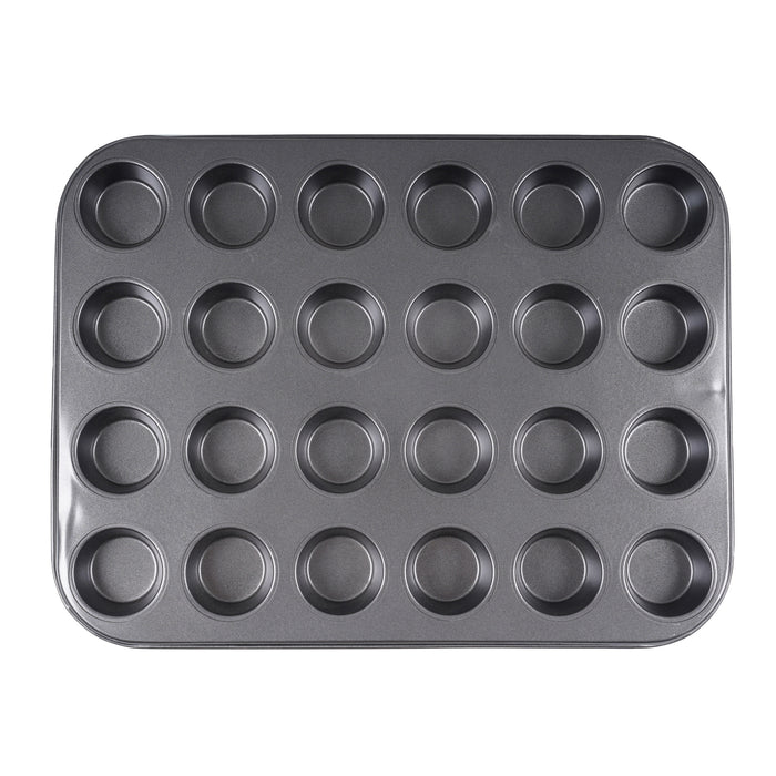 Esslly Non Stick Mini Muffin Tray 24 Cavity Durable Food Grade