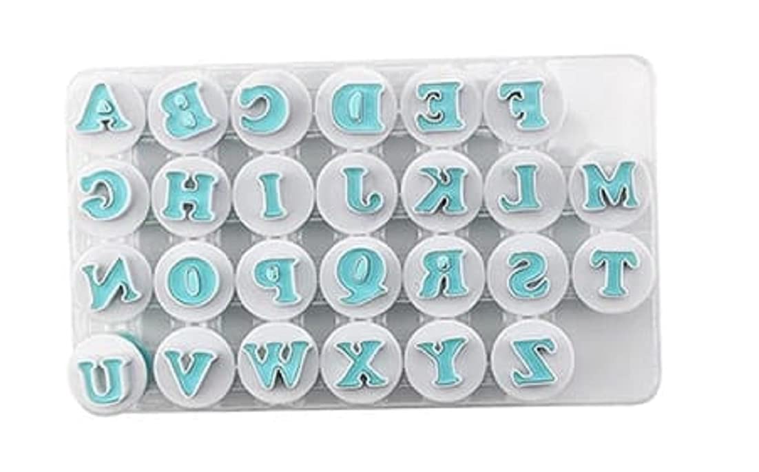26 Piece Alphabet Cutters