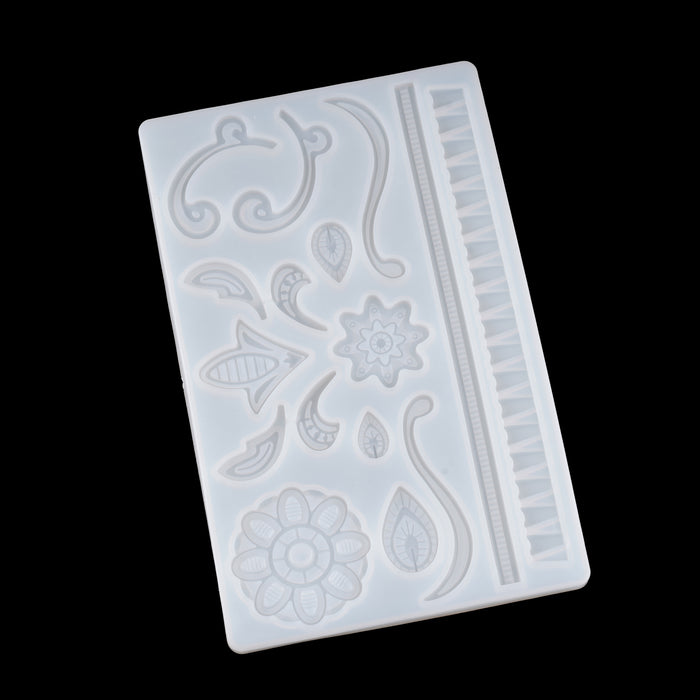 Ferns & Nature Silicone Fondant Mould