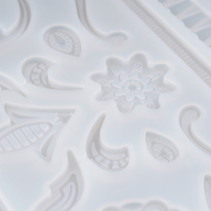 Ferns & Nature Silicone Fondant Mould