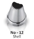Noor Icing Nozzle | Shell | No. 12