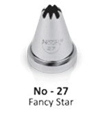 Noor Icing Nozzle | Fancy Star | No. 27