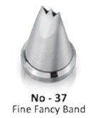 Noor Icing Nozzle | Fine Fancy Band | No. 37