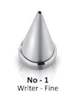 Noor Icing Nozzle | Writer Fine | No. 1