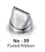Noor Icing Nozzle | Fluted Ribbon | No. 39