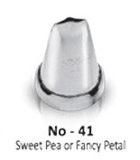Noor Icing Nozzle | Sweet Pea or Fancy Petal | No. 41