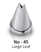 Noor Icing Nozzle | Large Leaf | No. 45