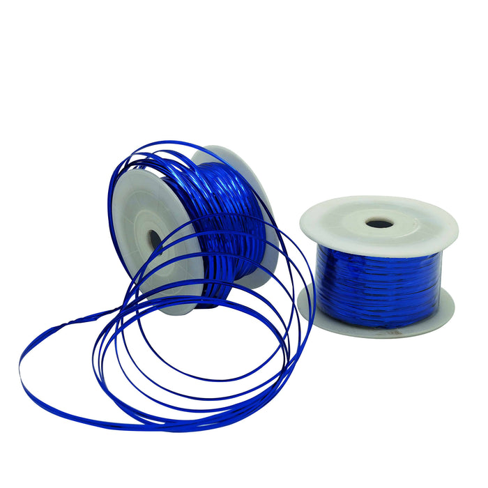 Blue Aluminium Twist Tie Roll | 80 meter Length