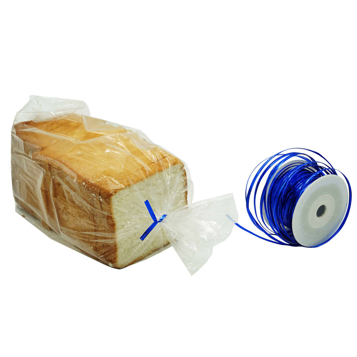 Blue Aluminium Twist Tie Roll | 80 meter Length