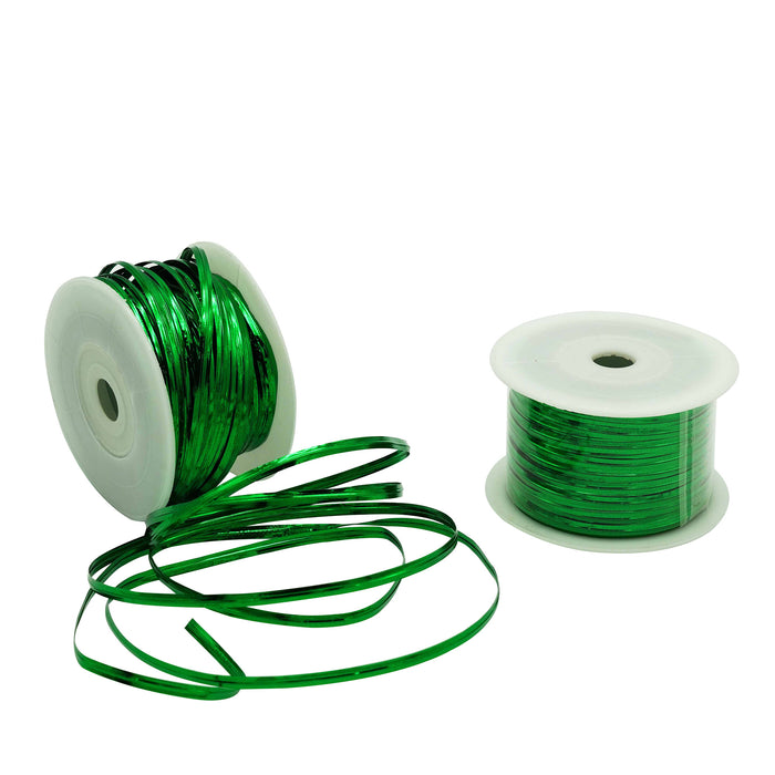 Green Aluminium Twist Tie Roll | 80 meter Length