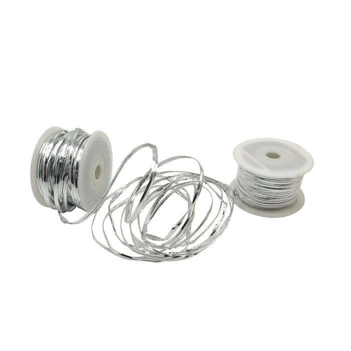 Silver Aluminium Twist Tie Roll | 80 meter Length