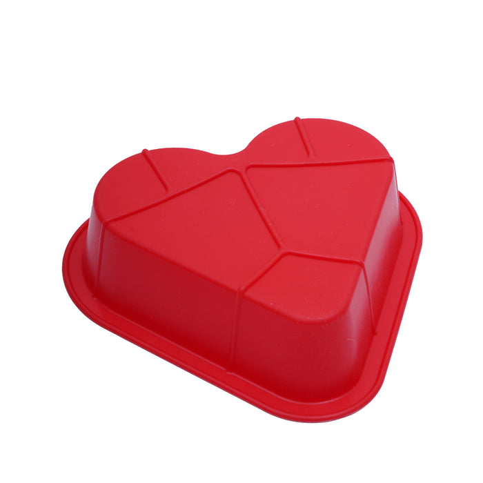Heart Shaped Silicone Cake Mould | For 500 grams bake