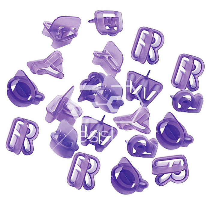 40 Piece Alphabet & Number Cookie Cutter Set