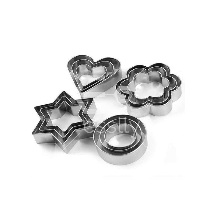Esslly Stainless Steel Cookie Cutters